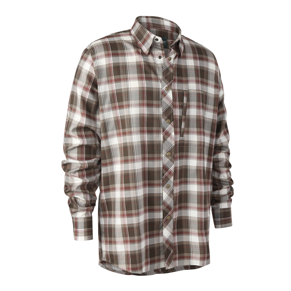 Deerhunter Men's Silas Shirt #colour_brown-check