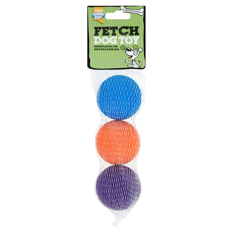 Good Boy Fetch Sponge Balls #colour_assorted