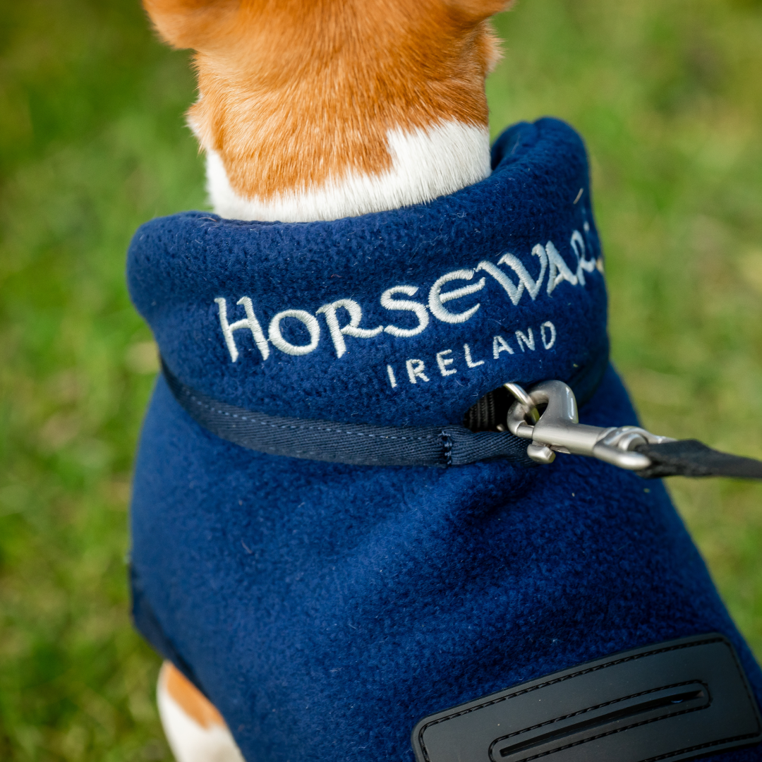 Horseware Ireland Signature Dog Fleece #colour_navy