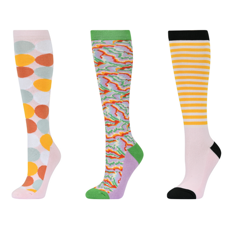 Dublin 3 Pack Socks Adults #colour_pastello