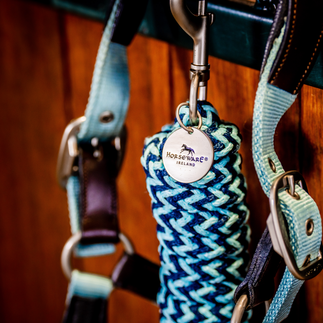 Horseware Ireland Signature Lead Rope #colour_navy-blue-haze