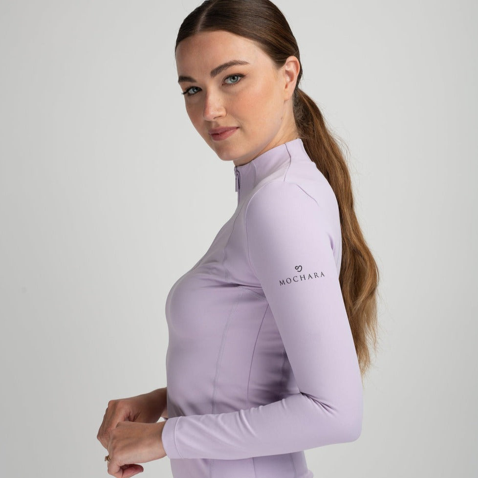 Mochara Recycled Technical Base Layer #colour_lilac