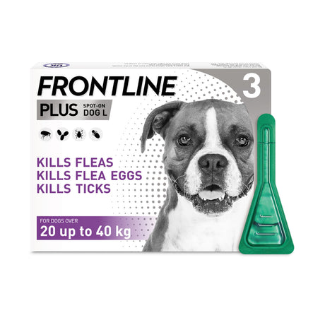 Frontline Plus Spot On For Dogs #size_20-40-kg
