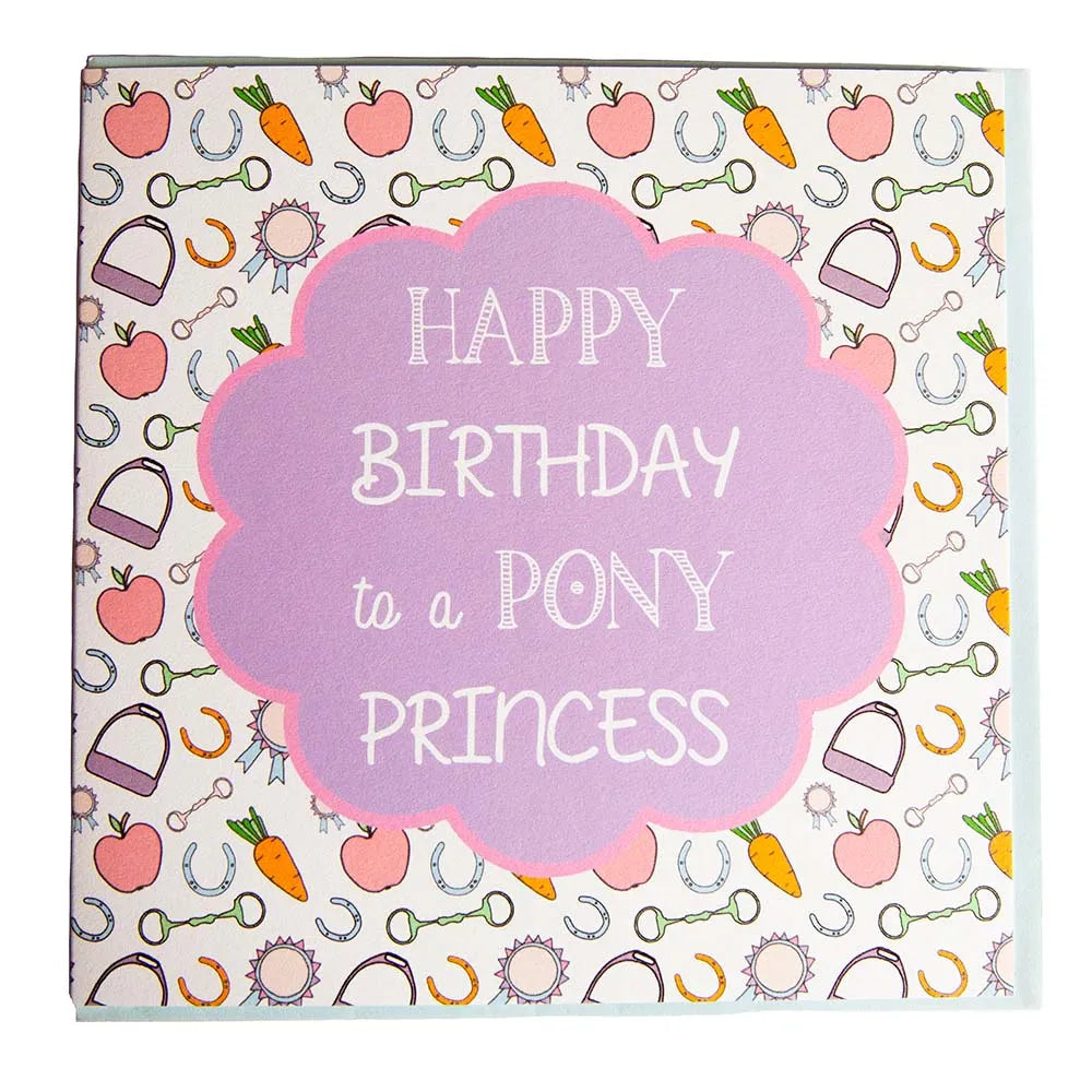 Gubblecote Beautiful Greetings Card #style_pony-princess