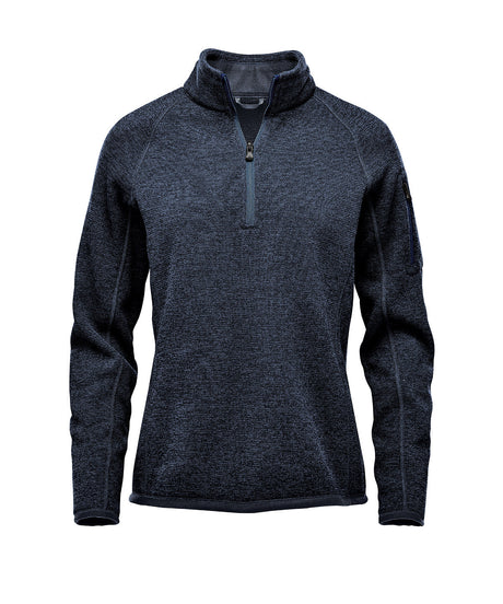 Stormtech Women's Avalante ¼ Zip Fleece #colour_navy-heather