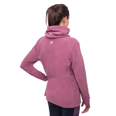 Hy Equestrian Synergy Ladies Cowl Neck Top #colour_grape