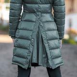 Covalliero Quilted Long Coat #colour_jade-green