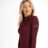 Mochara Recycled Technical Base Layer #colour_burgundy