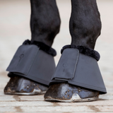 Covalliero Fleece Lined Bell Boots #colour_black
