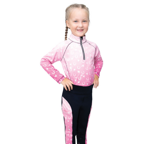Little Rider Pony Fantasy Riding Tights #colour_navy-pink