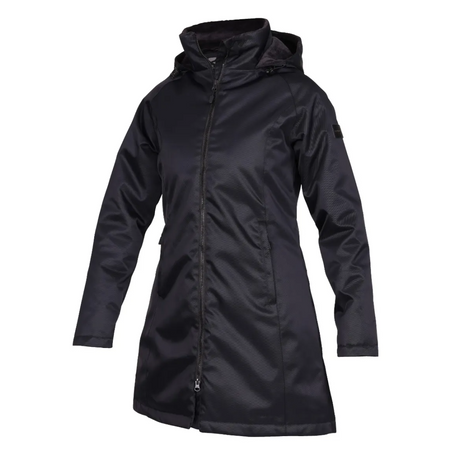 Shires Aubrion Ladies Halcyon Waterproof Coat #colour_black