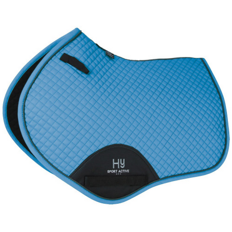 HyWITHER Sport Active Close Contact Saddle Pad #colour_jewel-blue