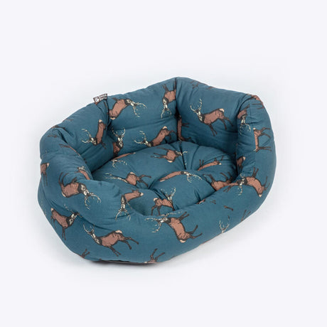 Danish Design Woodland Stag Deluxe Slumber Bed #colour_blue