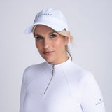 Mochara Air Mesh Logo Cap #colour_white