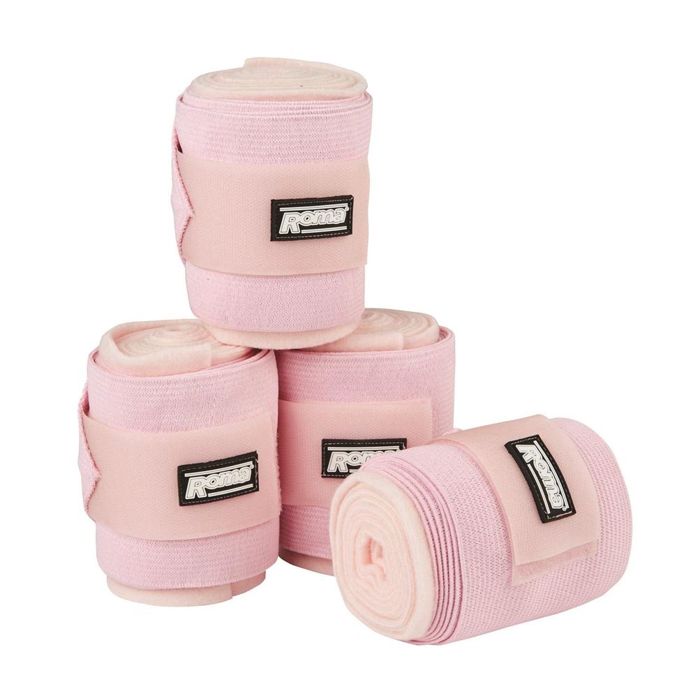 Roma Elastic Fleece Combi Bandages #colour_pink