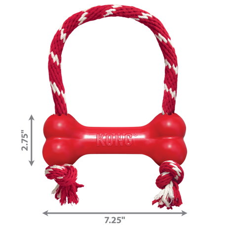 KONG Goodie Bone With Rope #size_m