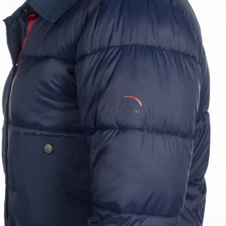 HKM Quilted Unisex Jacket -Derby #colour_deep-blue