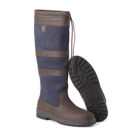 Dubarry Womens Galway SlimFit Country Boot #Colour_navy-brown