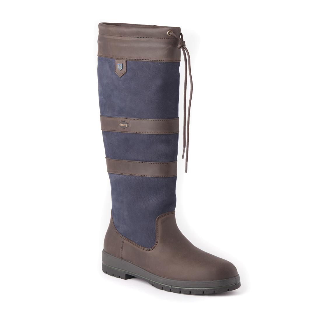 Dubarry Womens Galway SlimFit Country Boot #Colour_navy-brown