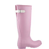 Hunter Original Tall Back Adjustable Women's Wellington Boots #colour_pink