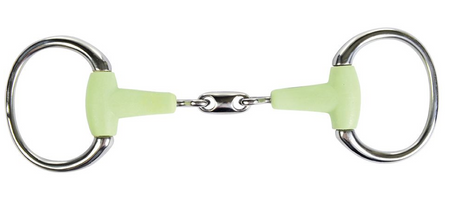 HKM 16mm Apple Flavour Eggbutt Snaffle With Lozenge 