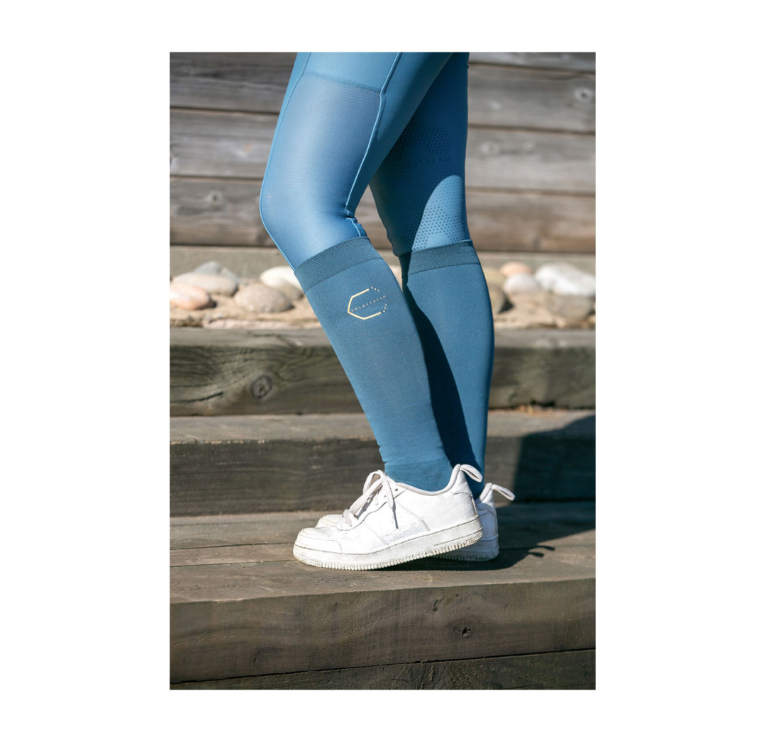 Coldstream Ednam Socks #colour_slate-blue