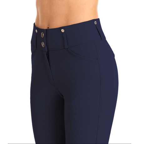 Tredstep Ireland Evolute Knee Patch Breeches #Colour_navy