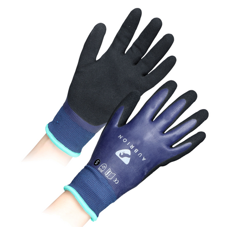 Shires Aubrion Winter Work Gloves #colour_navy