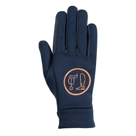 HKM Riding Gloves -Lyon- #colour_deep-blue