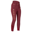 Shires Aubrion Team Girls Breeches #colour_burgundy