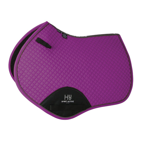 HyWITHER Sport Active Close Contact Saddle Pad #colour_amethyst-purple