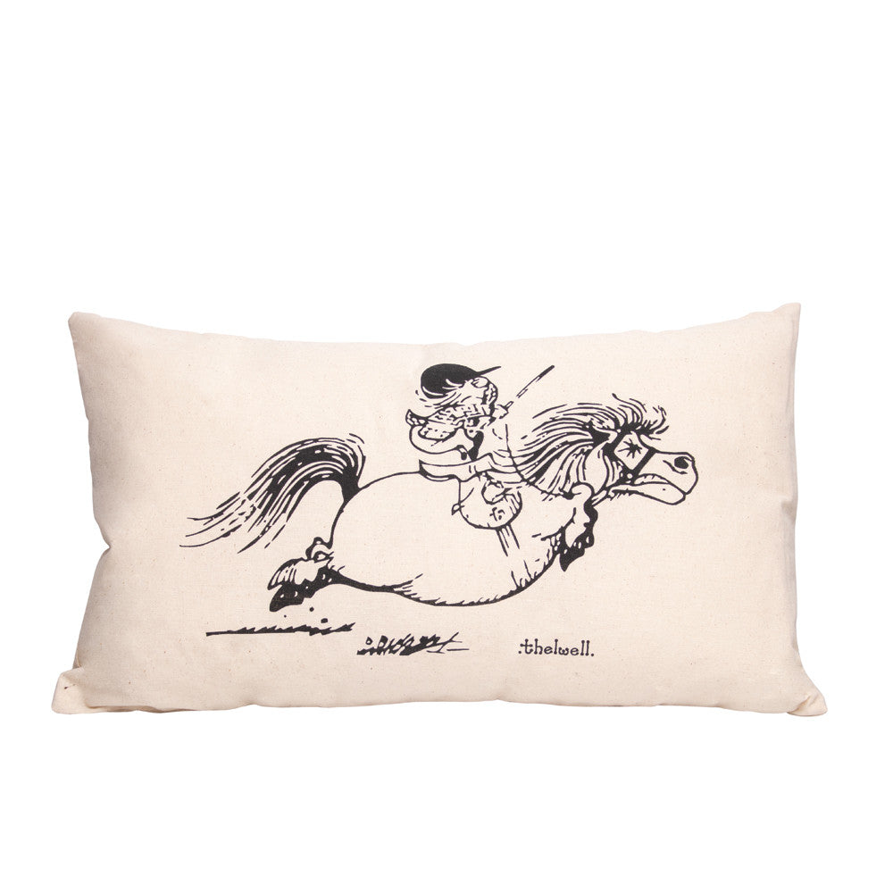 Hy Equestrian Thelwell Original Collection Coussin Don't Look