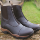 Mark Todd Milford Zip Jodhpur Boots #colour_brown