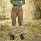 Covalliero Ladies High Waisted Breeches #colour_cappuccino
