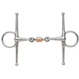 Shires Full Cheek Snaffle With Copper Peanut