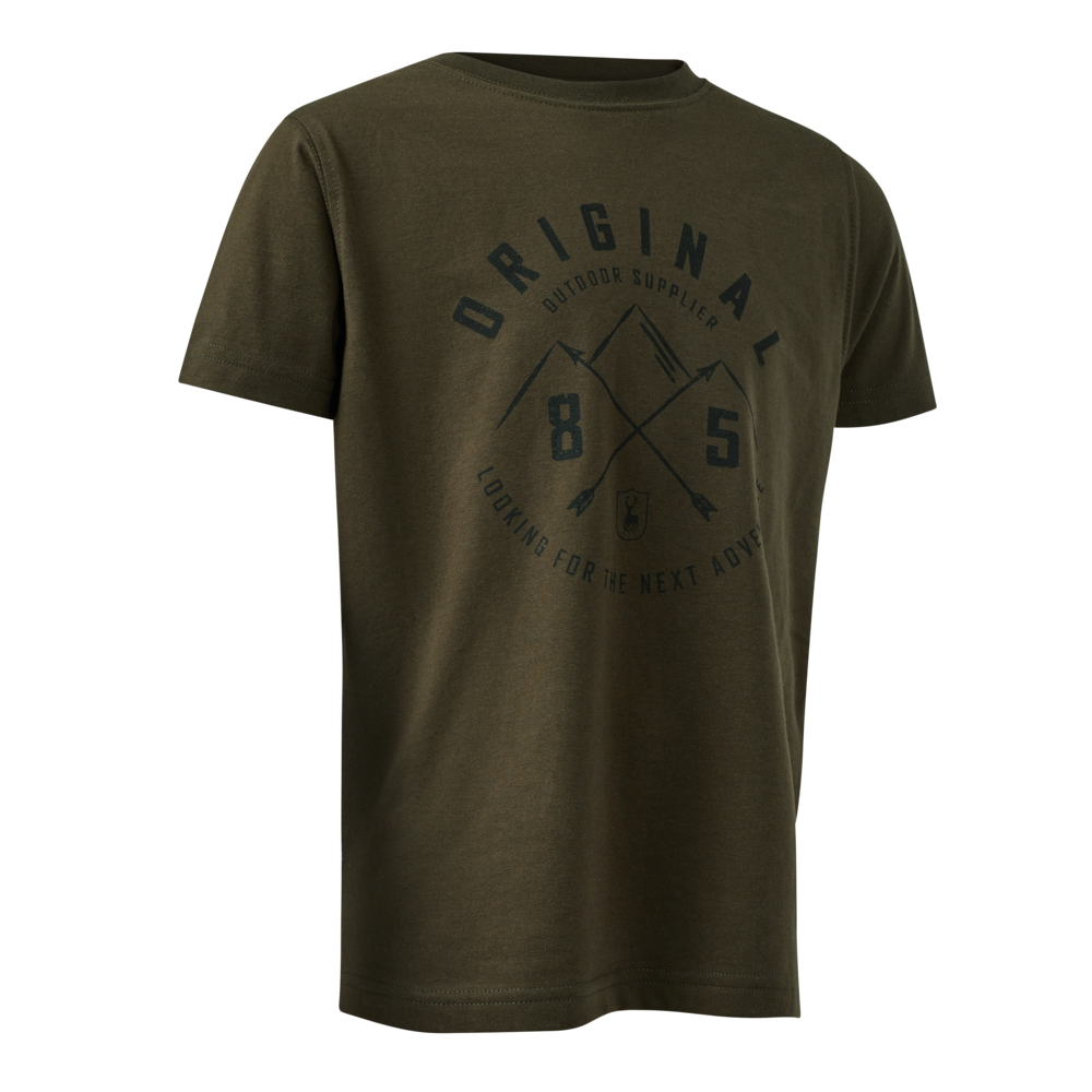 Deerhunter Youth Billie T-shirt #colour_deep-green
