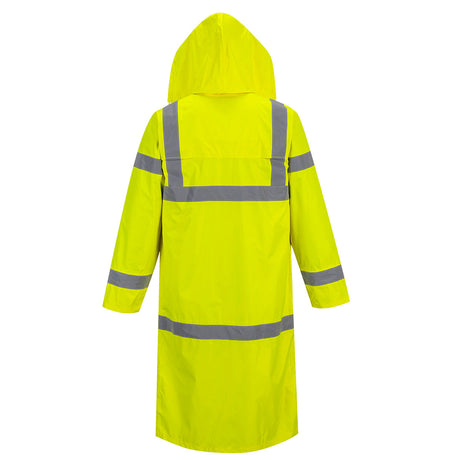 Portwest Hi-Vis Rain Coat 122cm #colour_yellow