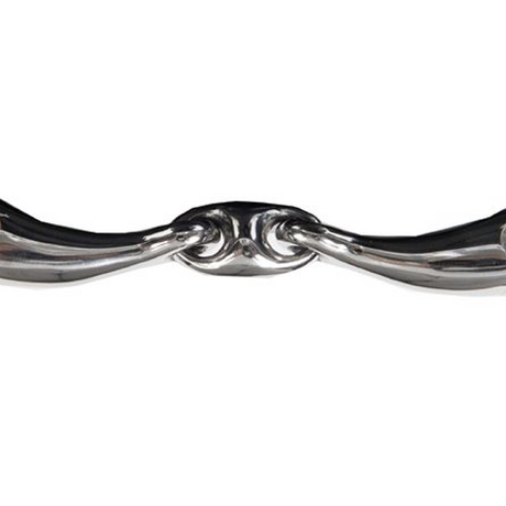 HKM Stainless Steel Loose Ring Snaffle 18mm Anatomic