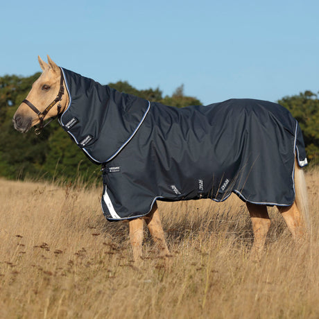 Horseware Ireland Amigo Bravo 12 Plus 0g Lite Turnout Rug #colour_navy-blue-black