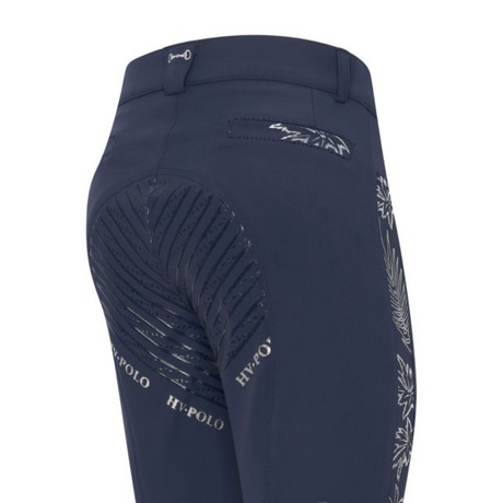 HV Polo Marijn Palm Springs Full Grip Riding Breeches #colour_navy