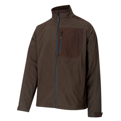 Hoggs of Fife Kinross II Men's Waterproof Field Jacket #colour_green-brown