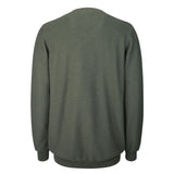 Hoggs of Fife Luffness Men's V-Neck Pullover Sweatshirt #colour_olive