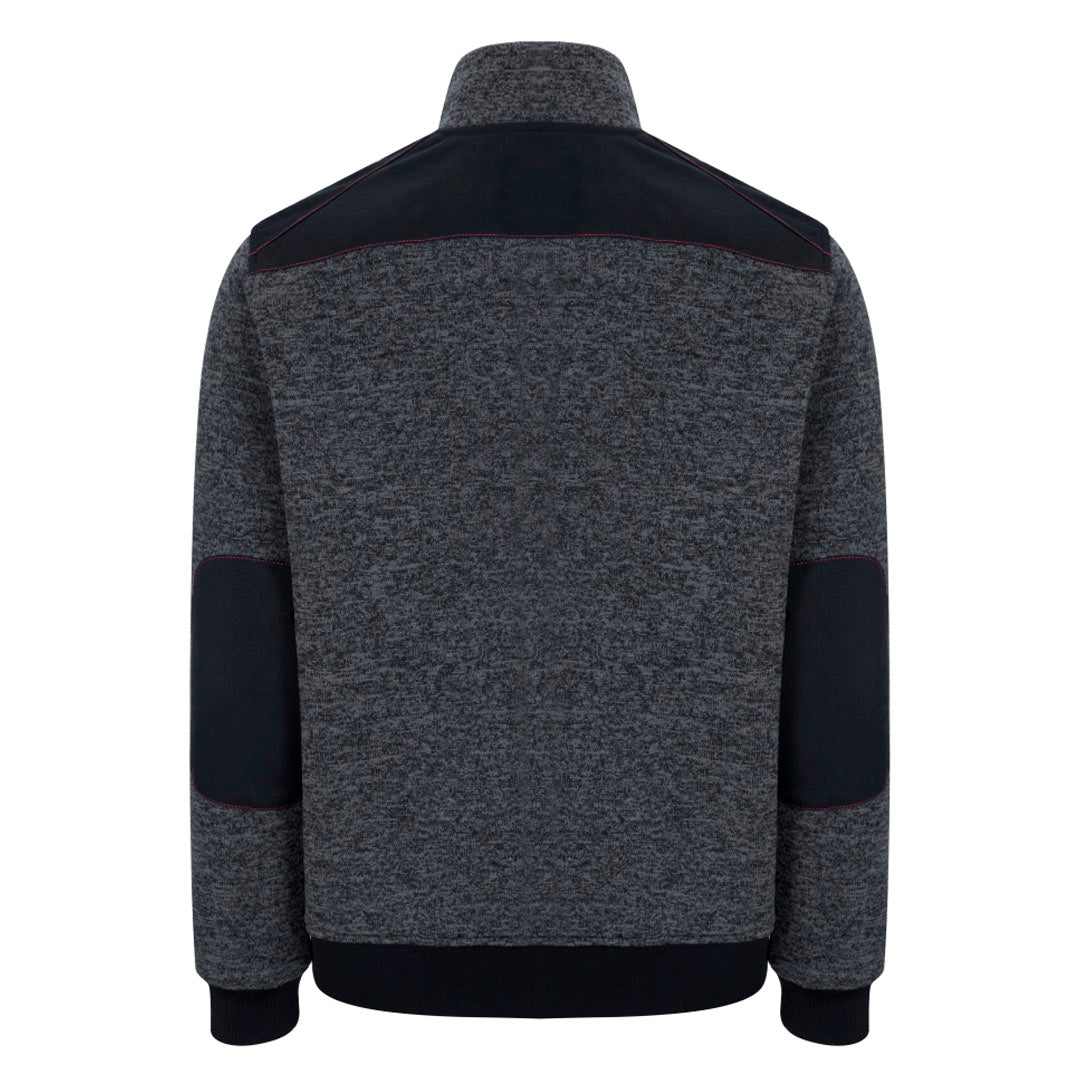 Hoggs of Fife Men's Granite Sweatshirt #colour_charcoal