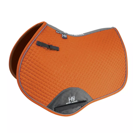 HyWITHER Sport Active Close Contact Saddle Pad #colour_terracotta-orange