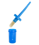 Mackey Hoof Brush And Bottle #colour_azure-blue