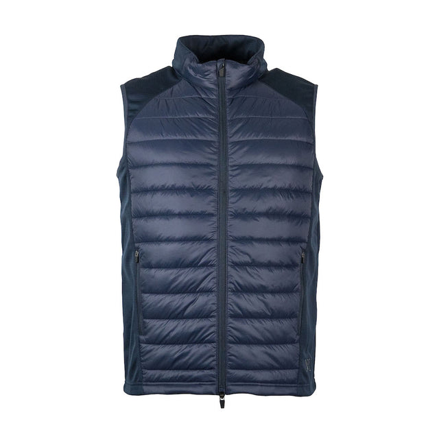 Mark Todd Unisex Quilted Gilet #colour_navy