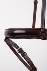 Montar Classic Deluxe ECO Leather Noseband #colour_brown