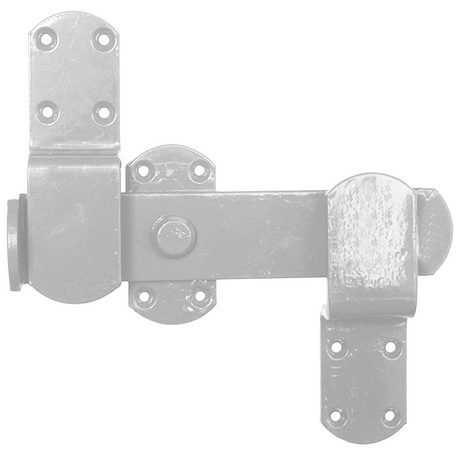 Perry Equestrian Kickover Stable Latches #colour_galvanised