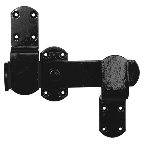 Perry Equestrian Kickover Stable Latches #colour_black