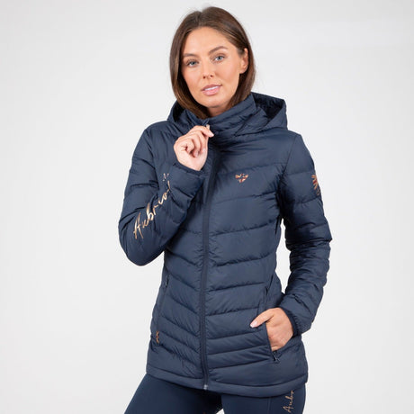 Shires Aubrion Team Padded Jacket #colour_navy-blue